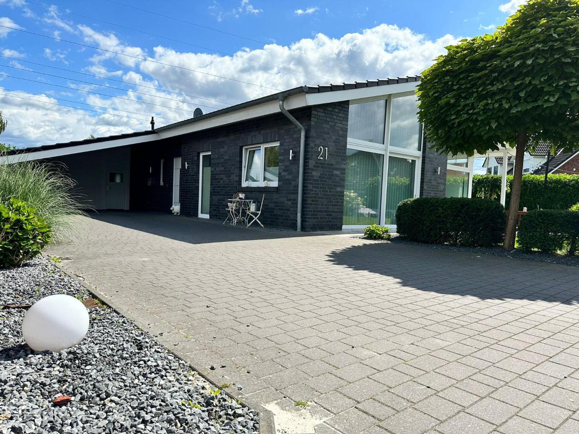 Idylisches Ferienhaus Edewecht Exterior foto