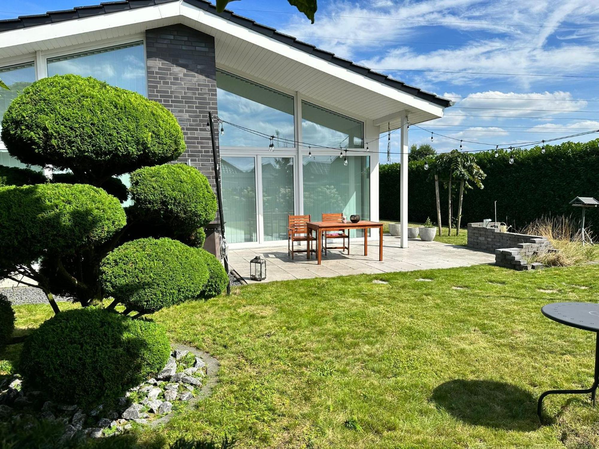 Idylisches Ferienhaus Edewecht Exterior foto